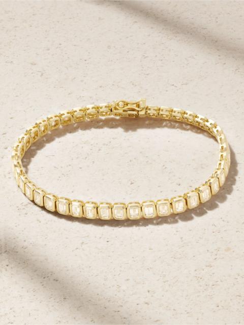 ANITA KO 18-karat gold diamond tennis bracelet Gold