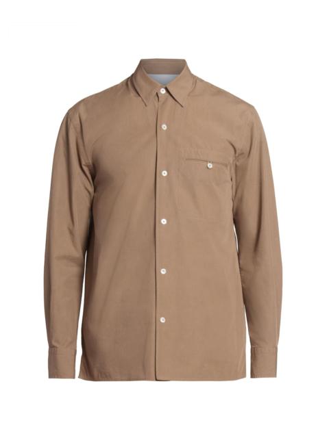OFFICINE GÉNÉRALE Men Lionel Cotton Poplin Shirt - Ginger Bread