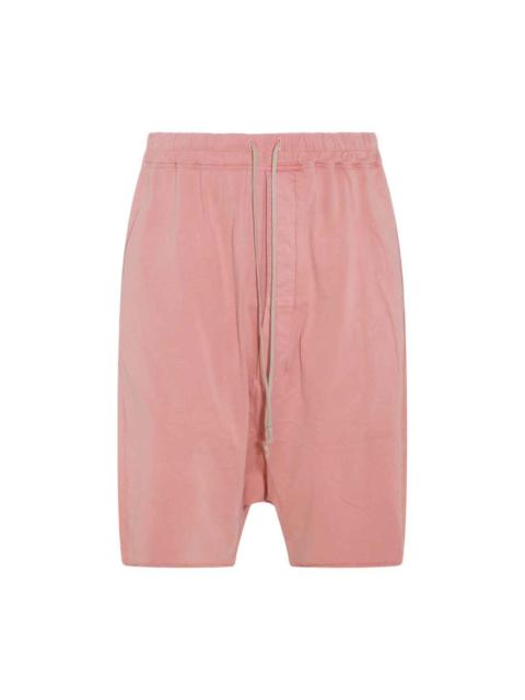 Rick Owens DRKSHDW pink cotton shorts
