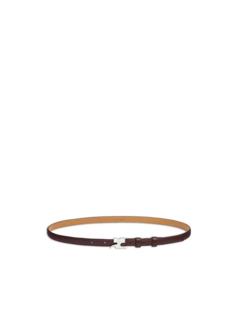 courrèges AC logo-plaque belt
