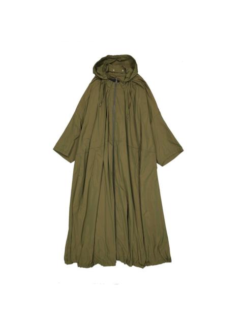 Herno Herno Lightweight Hooded Polyester Coat — Green