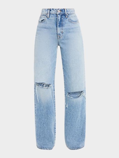 SLVRLAKE Grace Wide-Leg Jeans