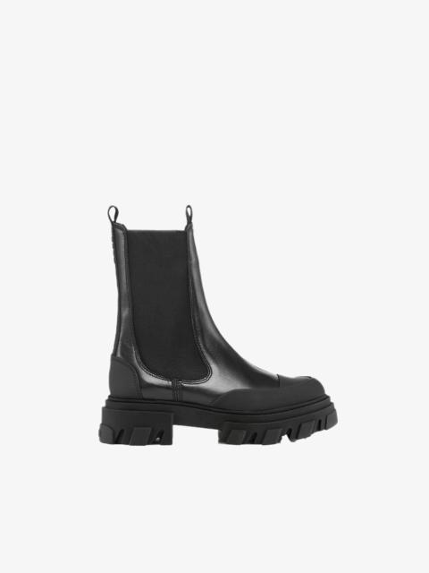 GANNI MID CHELSEA BOOTS