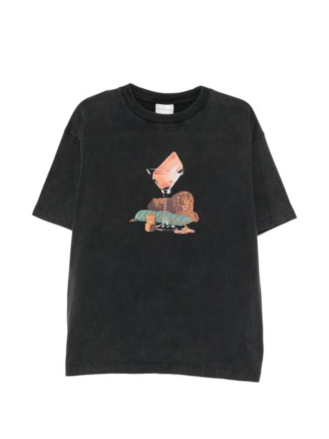 Drôle de Monsieur Drole De Monsieur Glass Lion T-shirt