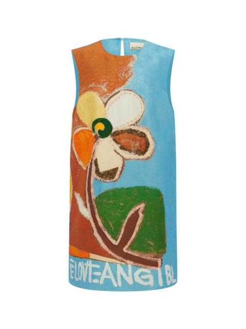 ALÉMAIS Lenny Embellished Mini Dress
