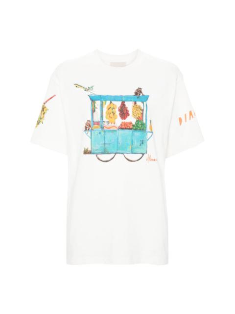 x Adam Lester Fruit Cart T-shirt