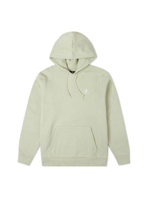 Converse Embroidered Star Chevron Pullover Hoodie 'Green' 10019923-A30