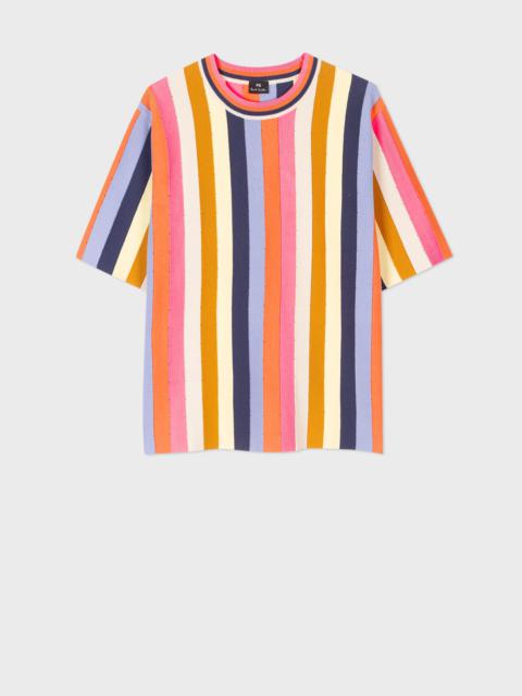 Paul Smith Multi Stripe Knitted Top