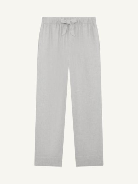 FRESCOBOL CARIOCA LUAN COTTON-LINEN TROUSERS
