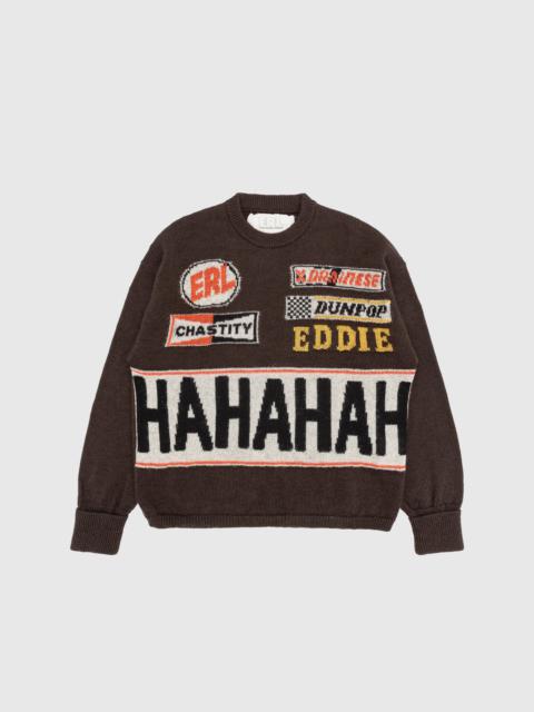 ERL HAHAHAH WOOL MOHAIR SWEATER | REVERSIBLE ERL HAHAHAH WOOL MOHAIR SWEATER | REVERSIBLE