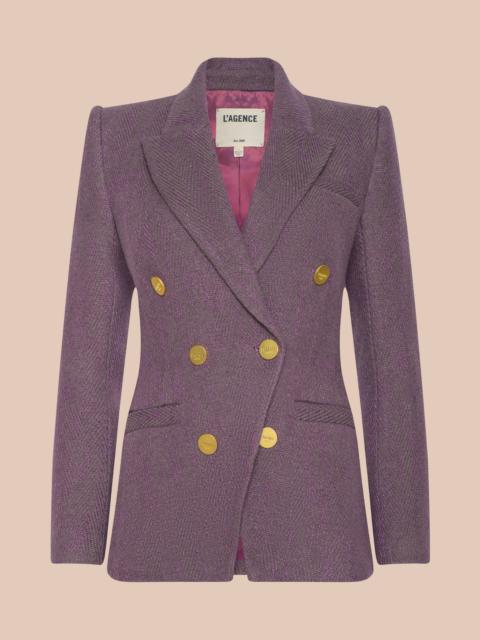 L'AGENCE Kyomi Double-Breasted Blazer