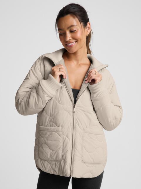 BEYOND YOGA Roam Quilted Reversible Jacket