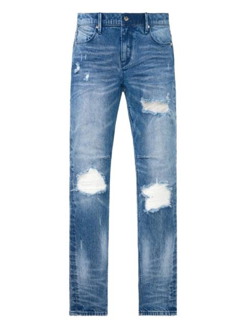 RTA distressed panelled jeans