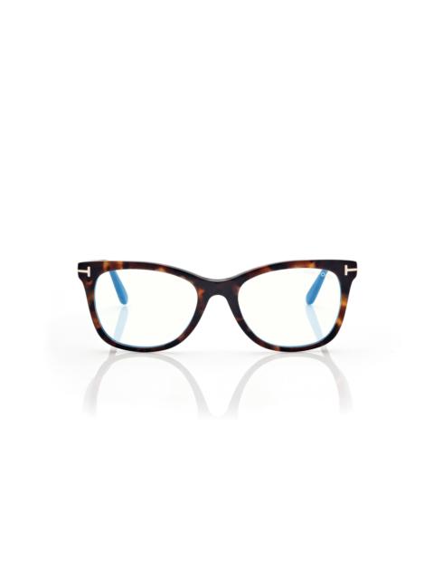 TOM FORD BLUE BLOCK SQUARE OPTICALS