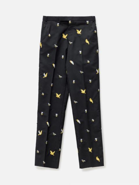 Thom Browne BIRDS AND BEES TROUSERS