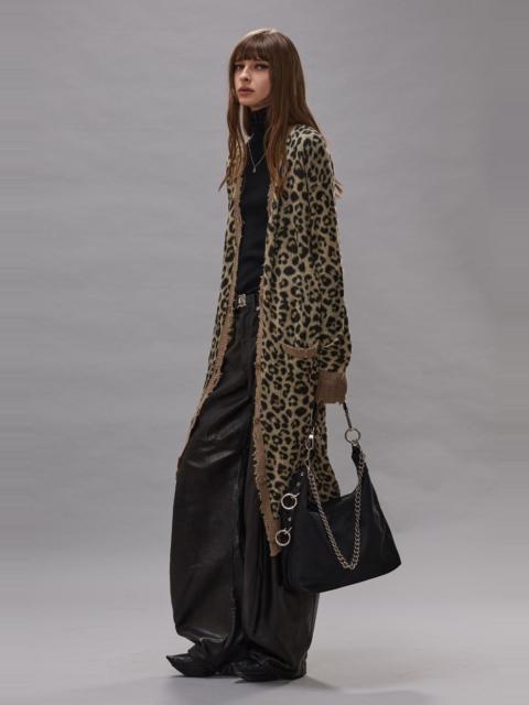 R13 Printed Long Cardigan