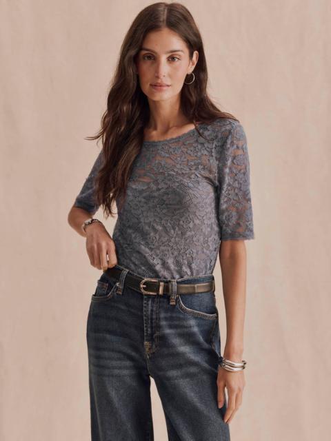 Splendid Skyler Stretch Lace Top