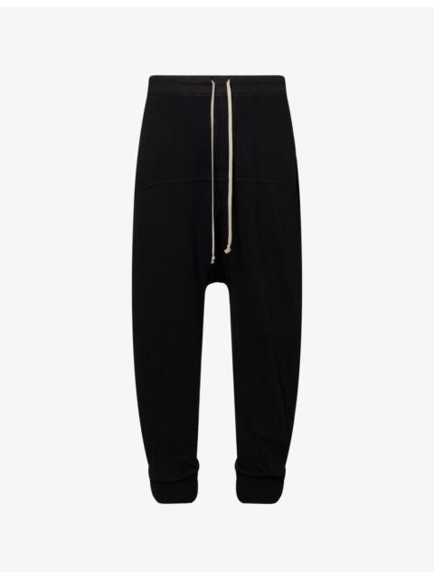 Rick Owens DRKSHDW Prisoner Drawstring Cotton-Jersey Jogging Bottoms