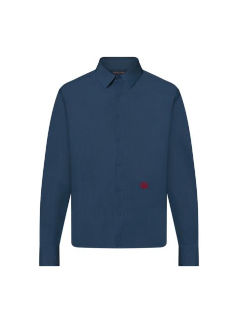Louis Vuitton Embroidered Heart Long Sleeve Shirt