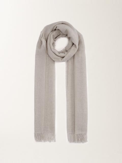 FABIANA FILIPPI Silk cashmere scarf with lurex