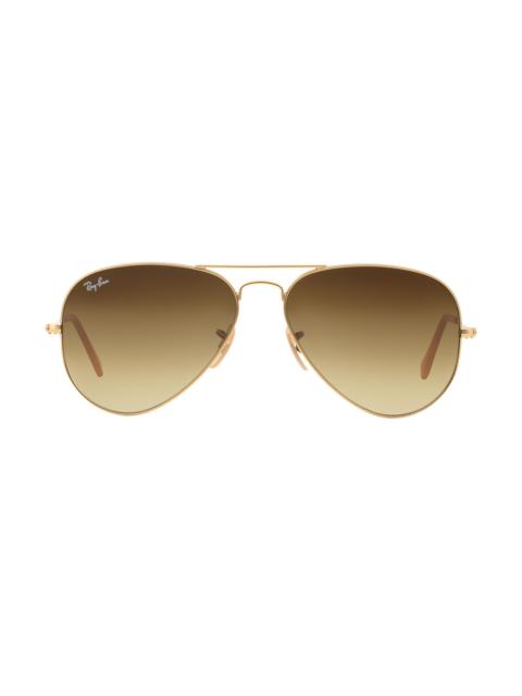 Ray-Ban Women's RB302558 58MM Original Aviator Sunglasses - Light Brown