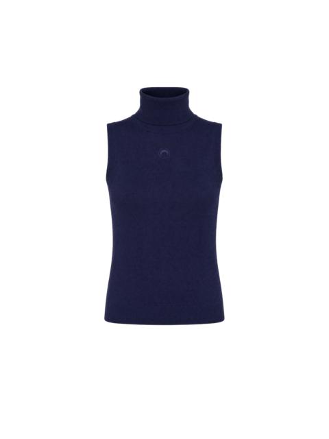 Marine Serre MERINOS KNIT SHORT SLEEVES SWEATER