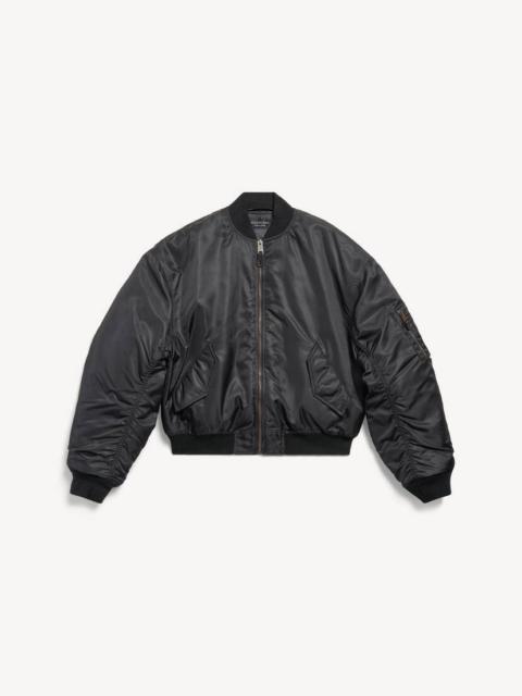 BALENCIAGA Men's Standard Bomber Jacket in Black