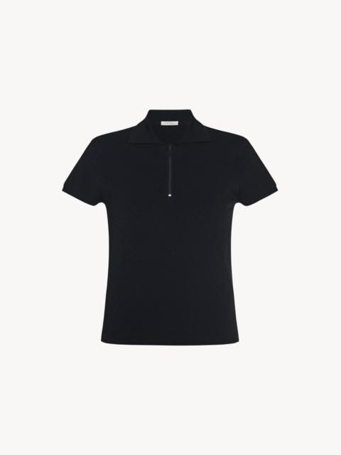The Row Cauro Top in Glossy Viscose