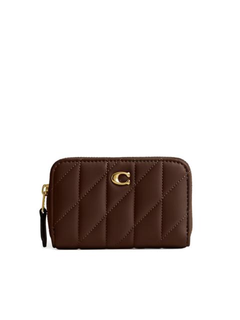 COACH zip-around wallet