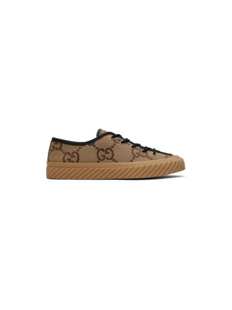 GUCCI Beige Maxi GG Sneakers