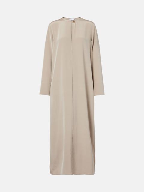 Max Mara Unghia silk-blend midi dress