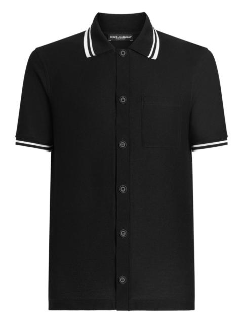 Dolce & Gabbana short-sleeves cotton shirt