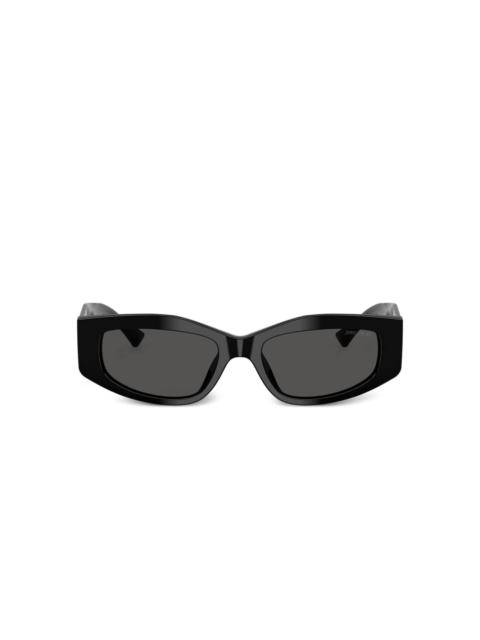 JIMMY CHOO geometric-frame sunglasses