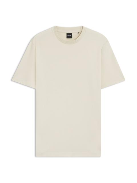 BOSS INNER-MONOGRAM T-SHIRT IN A COTTON BLEND