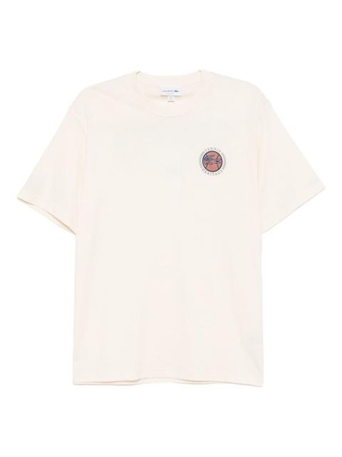 LACOSTE printed jersey T-shirt