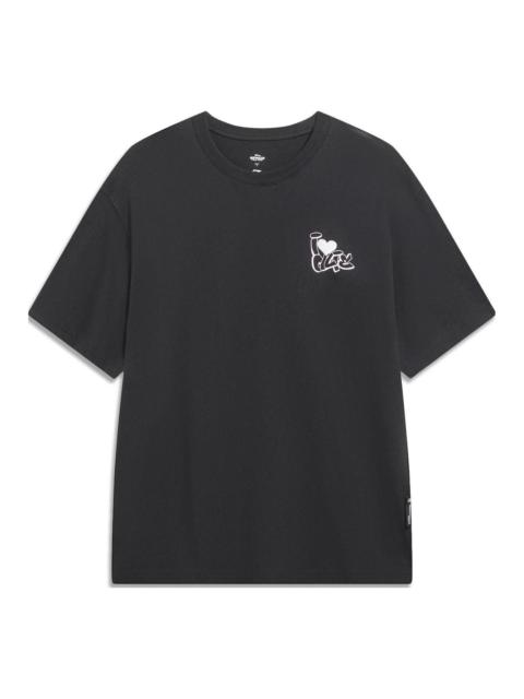 Li-Ning Li-Ning x Disney Oswald Graphic T-shirt 'Black White' AHST317-4