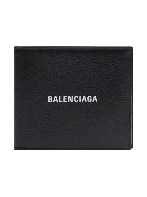BALENCIAGA Balenciaga Cash Square Folded Coin Wallet Black/White