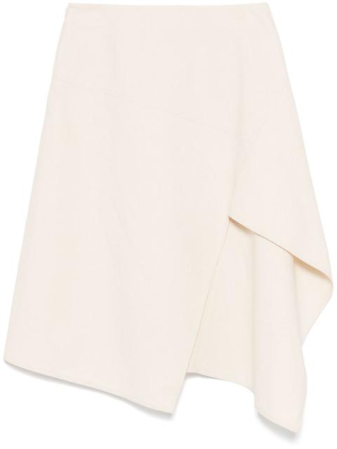 Plan C panelled midi skirt