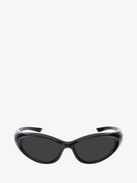 BALENCIAGA Sporty B Round Af Sunglasses in Black