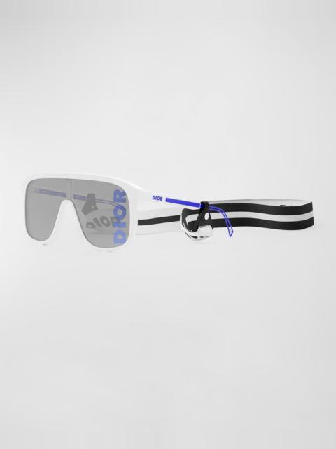 Dior Men's DIORFAST M1I Shield Sunglasses