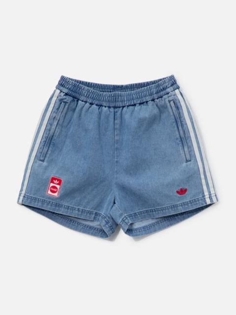 adidas Originals ADIDAS X COCA-COLA CLASSIC DENIM SHORTS