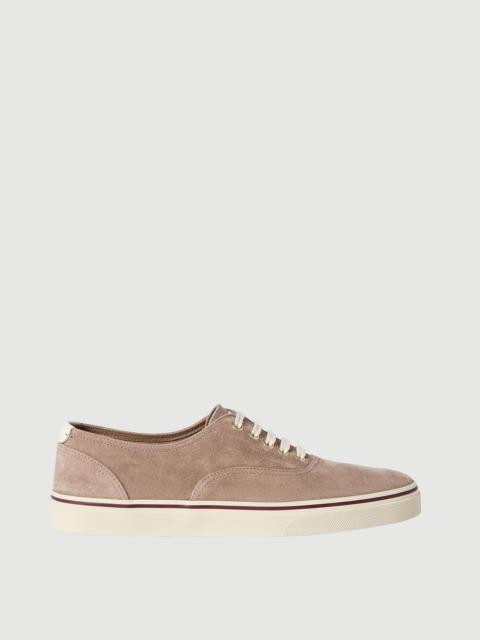 Brunello Cucinelli Reversed calfskin sneakers