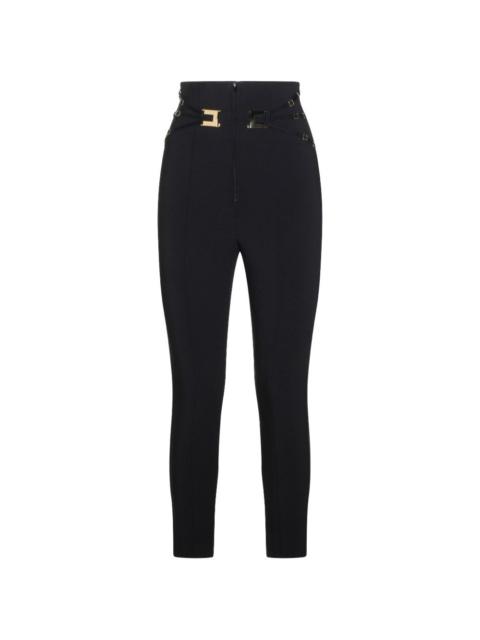 ELISABETTA FRANCHI hardware-detail trousers