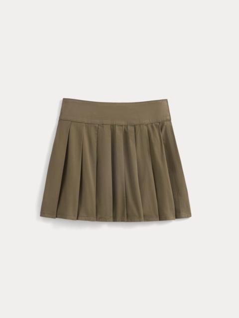 EVERLANE UTILITY PLEATED MINI SKIRT