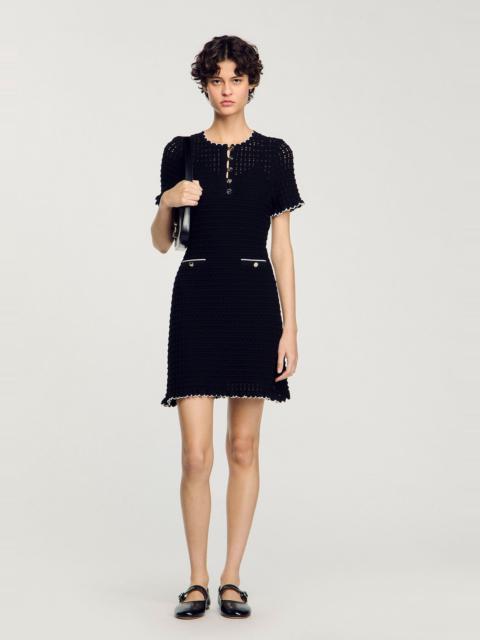 Sandro MINI KNIT DRESS