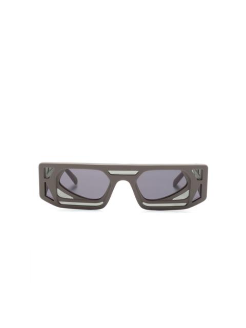 Kuboraum Mask T9 rectangle-frame sunglasses