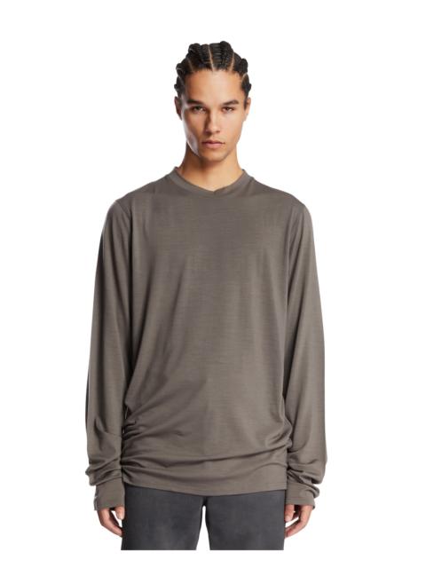RIER Gray Wool Long-Sleeve T-Shirt