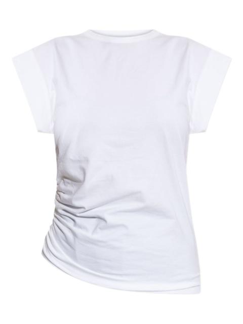 OFFICINE GÉNÉRALE ruched-detail short-sleeve T-shirt