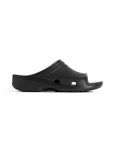 BALENCIAGA Men's Crocs™ Slide Sandal  in Black
