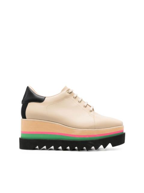 Stella McCartney Sneak-Elyse platform Derby shoes